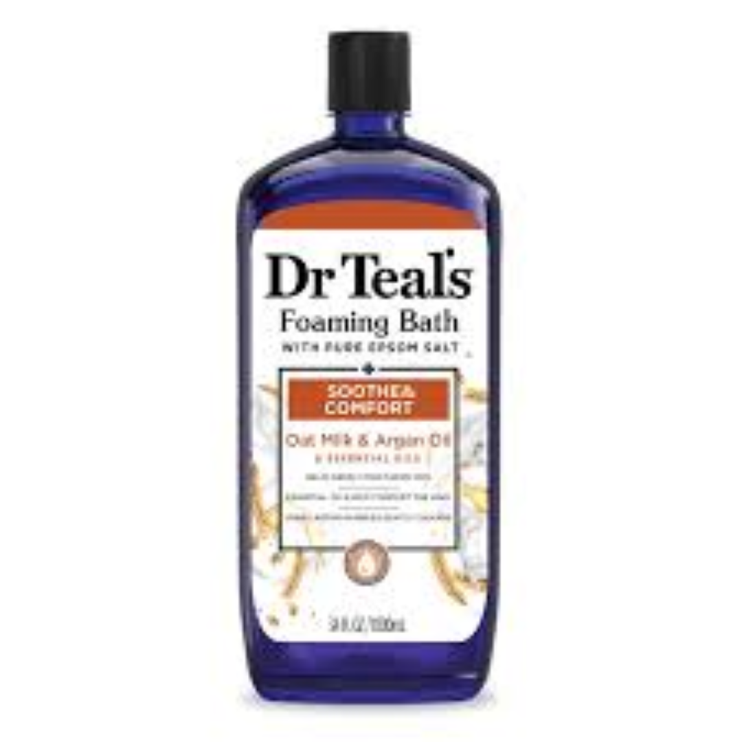 DR TEALS F/BATH SOOTH N COMF OAT MILK N ARGAN 1LT